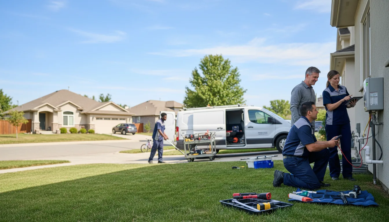 Tankless water heater service in Sassafras, KY